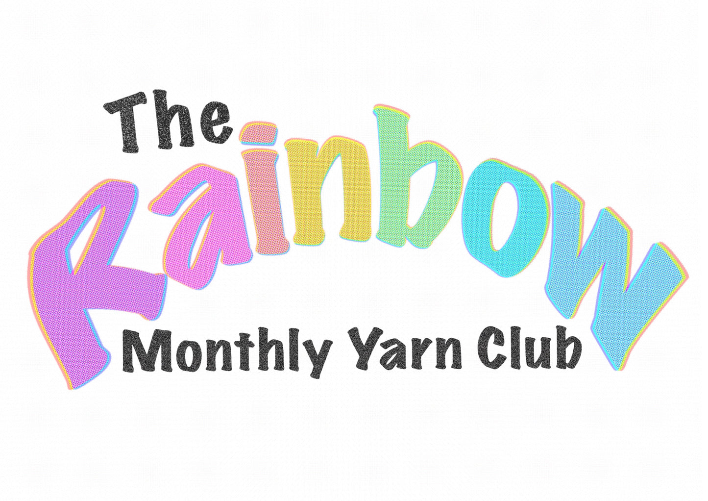 The April Rainbow Monthly Yarn Club